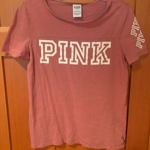 Victorias secrete mauve pink t shirt
